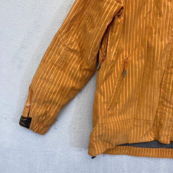 Eider Corduroy Winter Ski Jacket Womens 42 Large Burnt Orange Defender 2LS RARE - Picture 12 of 16